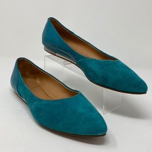 Sava turquoise flat